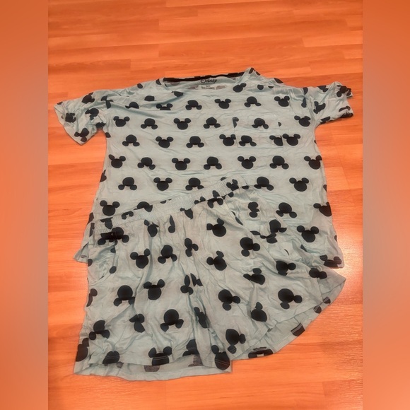 Disney Mickey Mouse Pajamas Shirt and Shorts Set - Picture 1 of 4